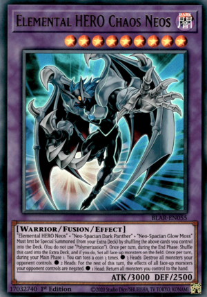 Elemental Hero Chaos Neos Card Front