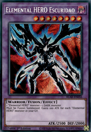 Elemental HERO Escuridao Card Front