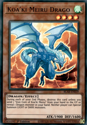Koa'ki Meiru Drago Card Front