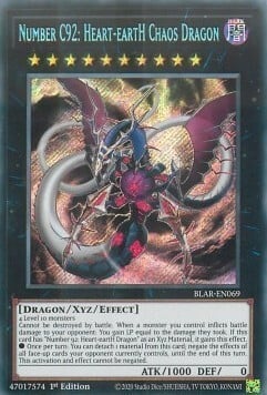 Number C92: Heart-eartH Chaos Dragon Card Front