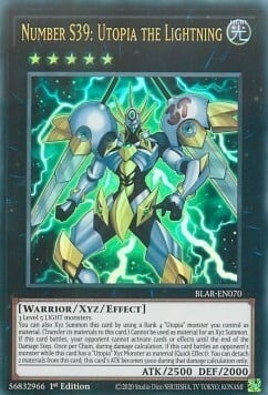 Number S39: Utopia the Lightning Card Front