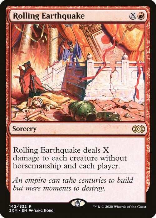 Rolling Earthquake Card Front