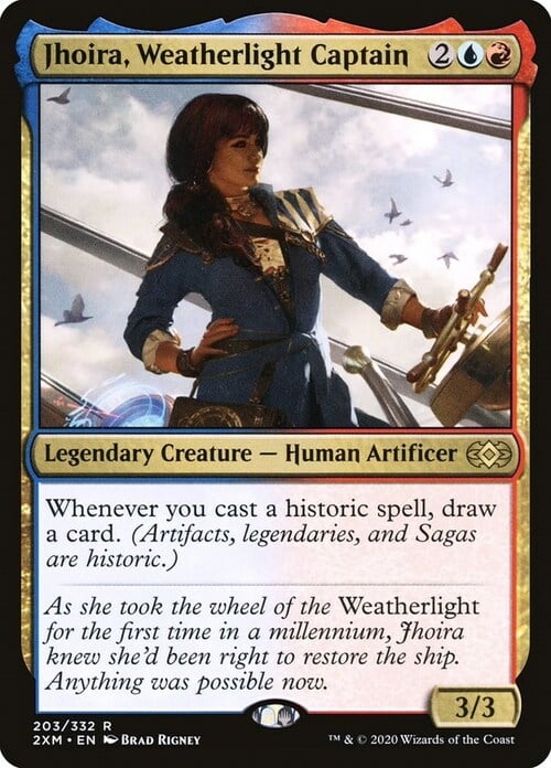 Jhoira, Weatherlight Captain Card Front