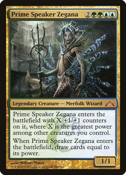 Prime Speaker Zegana Card Front