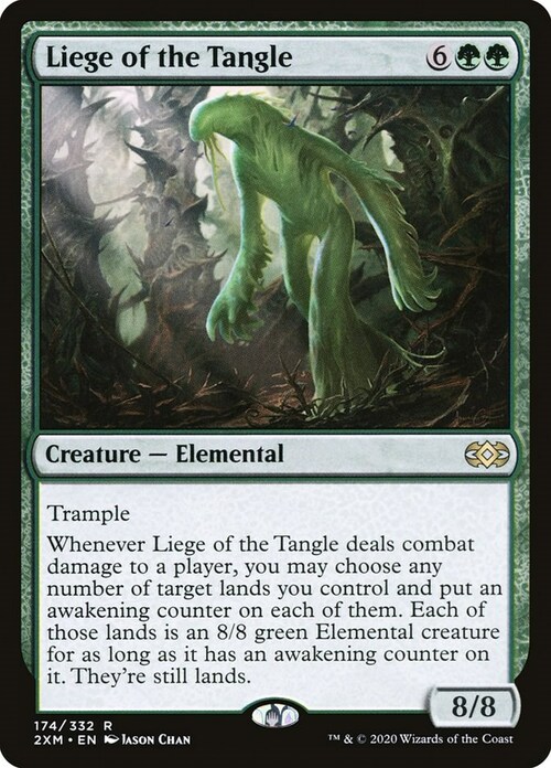Liege of the Tangle Card Front