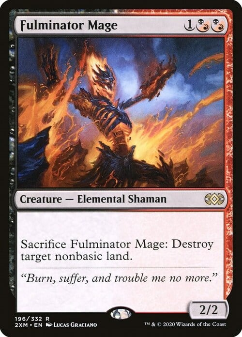 Fulminator Mage Card Front