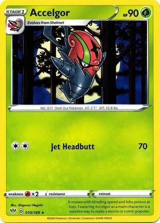 Accelgor Card Front