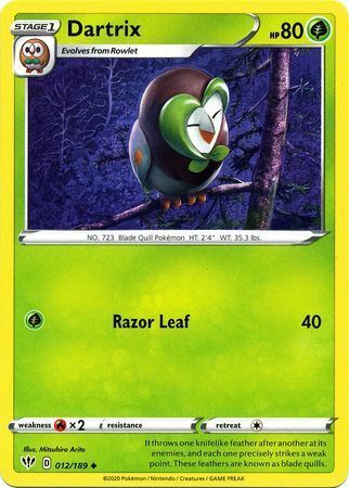 Dartrix Card Front