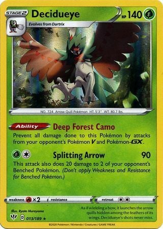 Decidueye Card Front