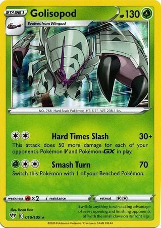 Golisopod Card Front