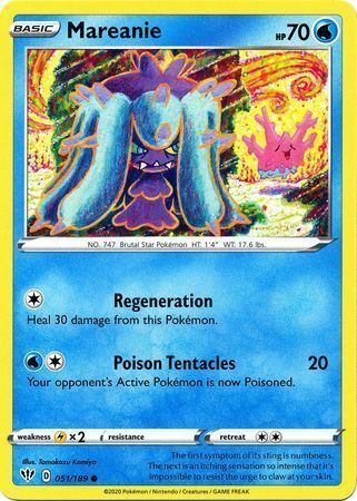 Mareanie [Regeneration | Poison Tentacles] Frente