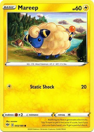 Mareep [Static Shock] Card Front