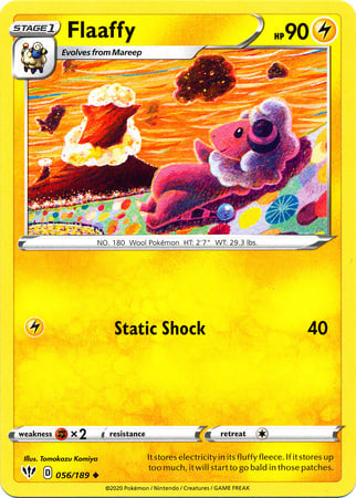 Flaaffy [Static Shock] Card Front