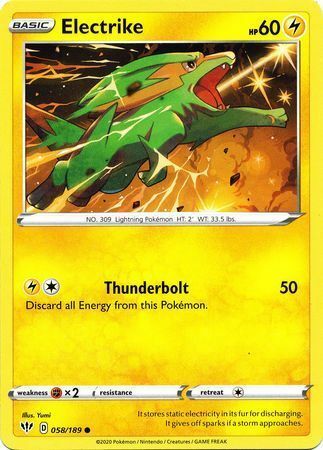 Electrike [Thunderbolt] Card Front