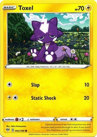 Toxel [Slap | Static Shock] Card Front