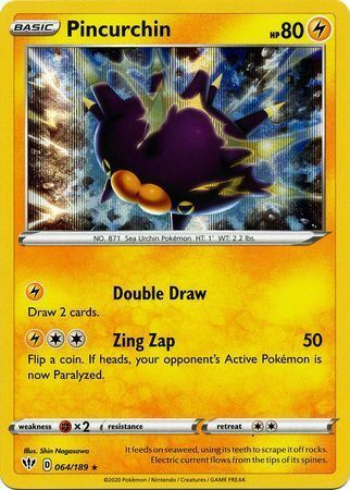 Pincurchin [Double Draw | Zing Zap] Card Front