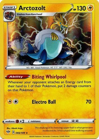 Arctozolt [Biting Whirlpool | Electro Ball] Card Front