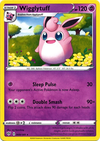 Wigglytuff [Sleep Pulse | Double Smash] Card Front