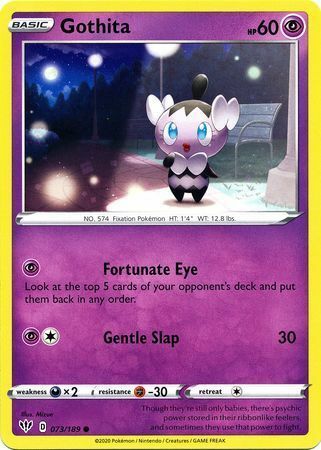 Gothita [Fortunate Eye | Gentle Slap] Card Front
