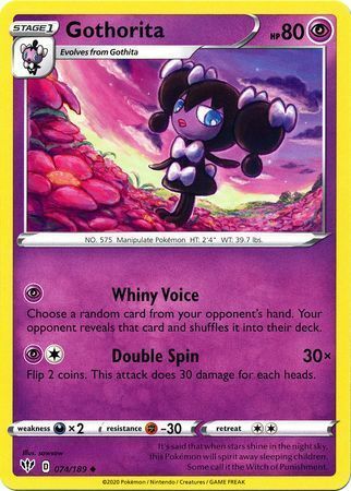 Gothorita [Whiny Voice | Double Spin] Card Front