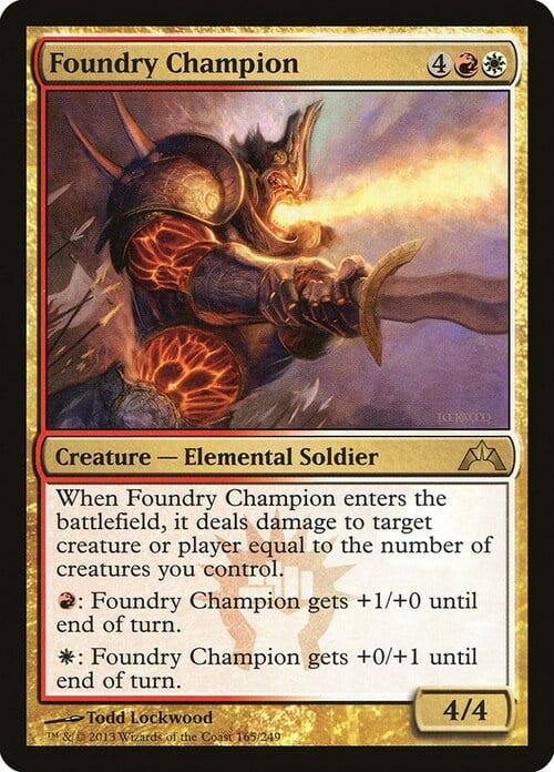 Foundry Champion Card Front