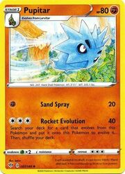 Pupitar [Sand Spray | Rocket Evolution]
