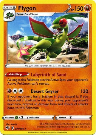 Flygon [Desert Geyzer] Card Front
