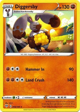 Diggersby [Hammer In | Land Crush] Card Front