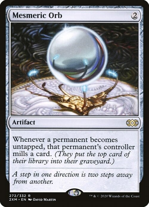 Mesmeric Orb Card Front