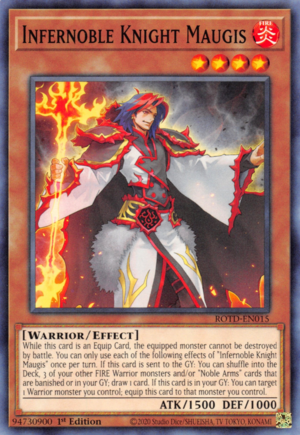 Infernoble Knight Maugis Card Front