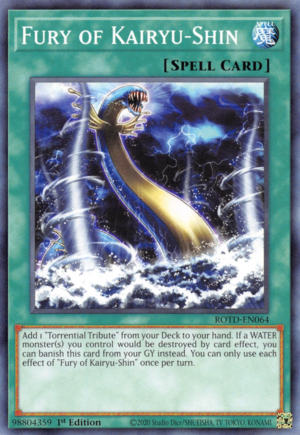 Fury of Kairyu-Shin Card Front