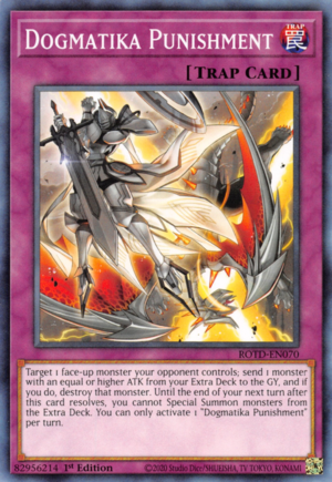 Dogmatika Punishment Card Front