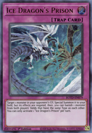 Ice Dragon's Prison Card Front