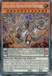 Odd-Eyes Revolution Dragon · Secret Rare 083sec