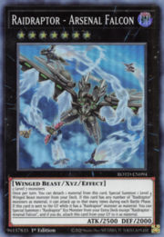 Raidraptor - Arsenal Falcon · Super Rare 094