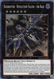 Raidraptor - Revolution Falcon - Air Raid · Super Rare 095