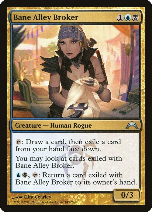 Bane Alley Broker Card Front