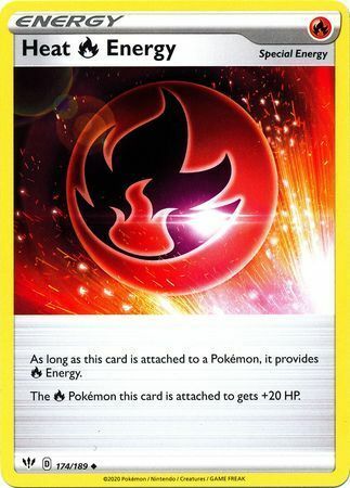 Heat Fire Energy Card Front