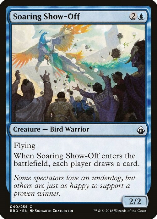 Soaring Show-Off Card Front