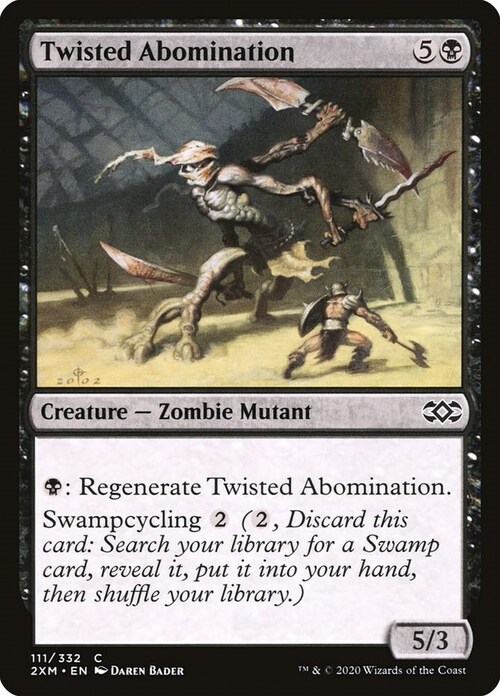 Twisted Abomination Card Front