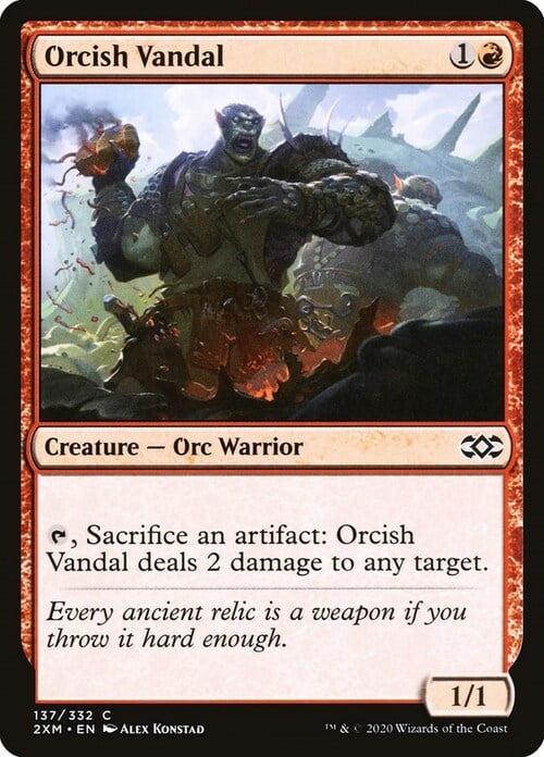 Orco Vandalo Card Front