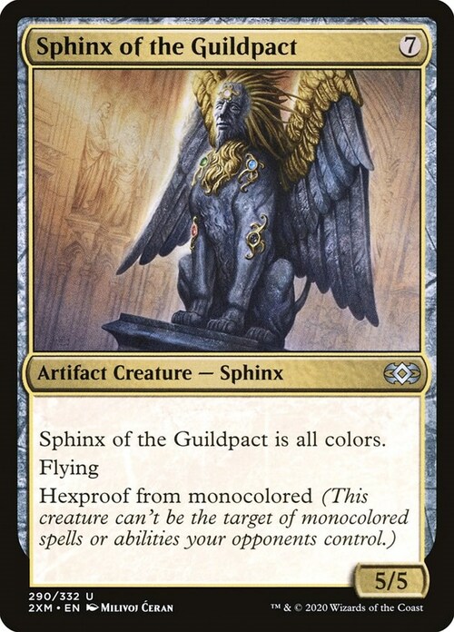 Sphinx of the Guildpact Card Front