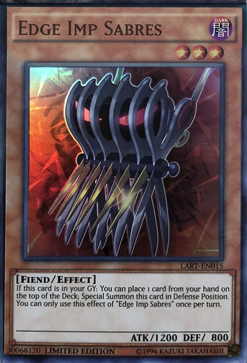 Edge Imp Sabres Card Front