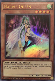 Harpie Queen · Ultra Rare 021
