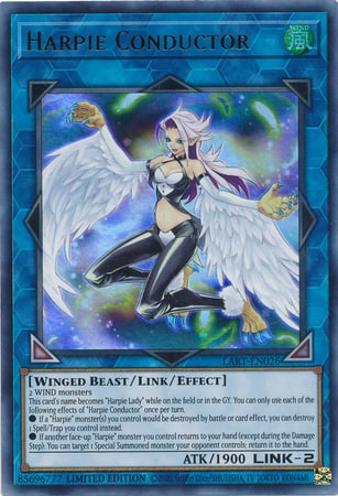 Harpie Conductor Card Front