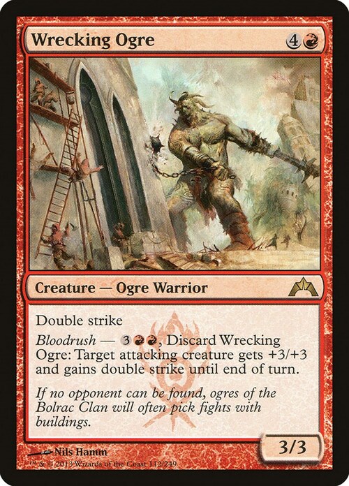 Wrecking Ogre Card Front
