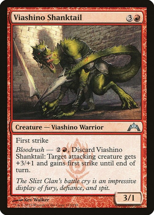 Viashino Shanktail Card Front