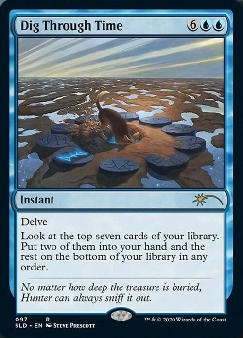 Dig Through Time Card Front