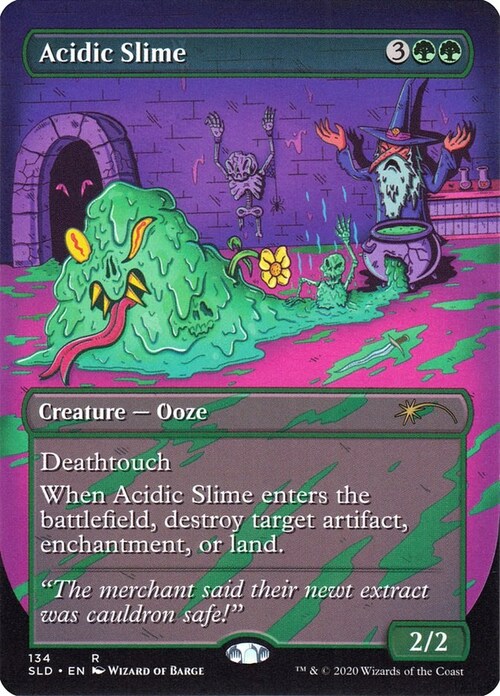 Acidic Slime Card Front