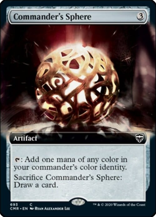Commander's Sphere Card Front